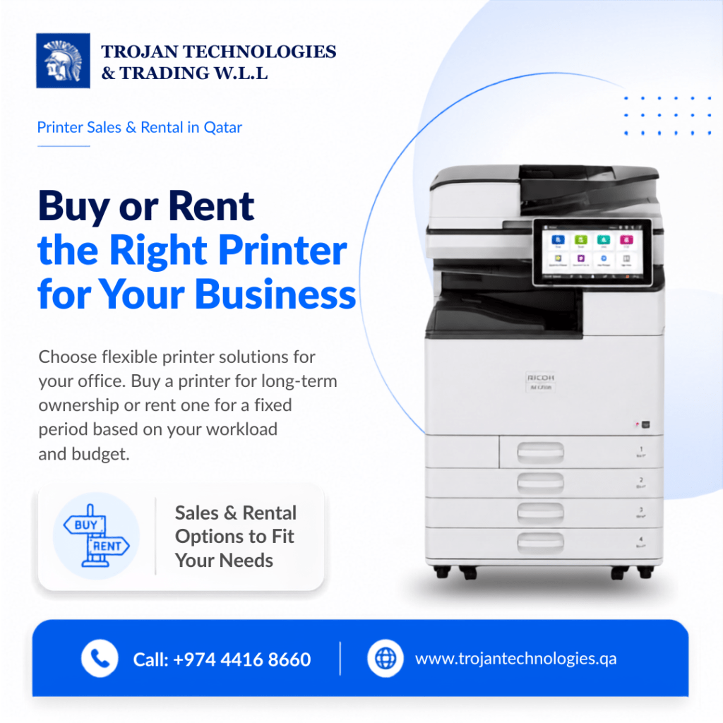 Printer Rental Benefits Qatar