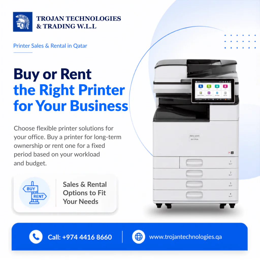 Printer Rental Benefits Qatar