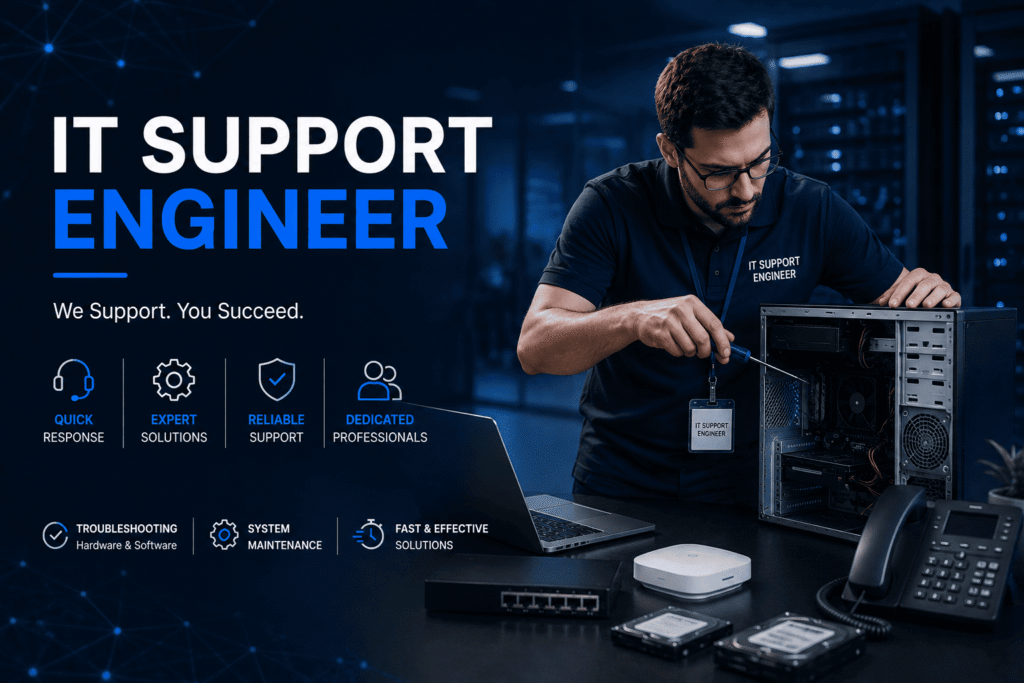Top 5 Best IT Support Engineer Qatar | Onsite IT Services | Trusted