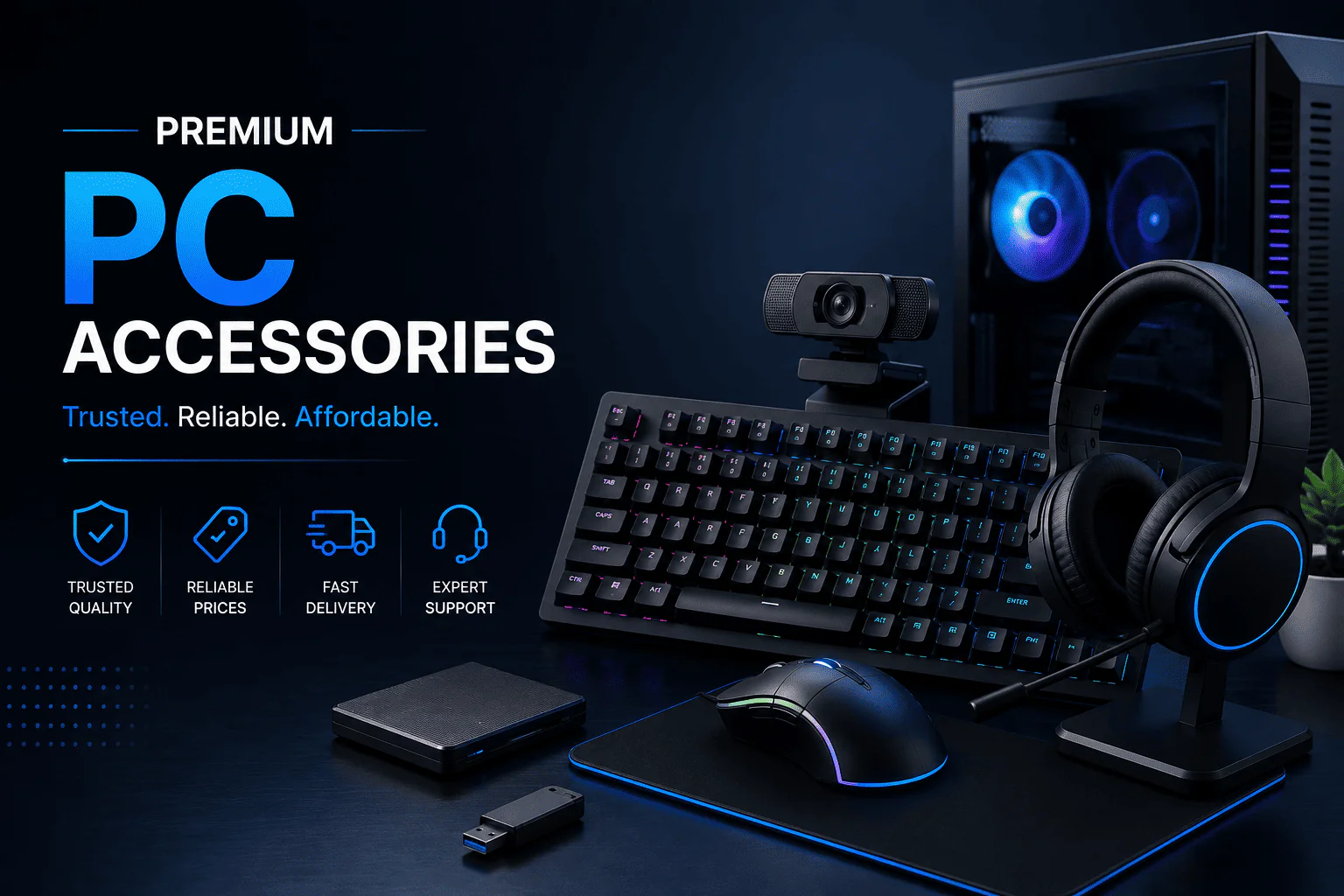 Premium PC accessories for gamers.