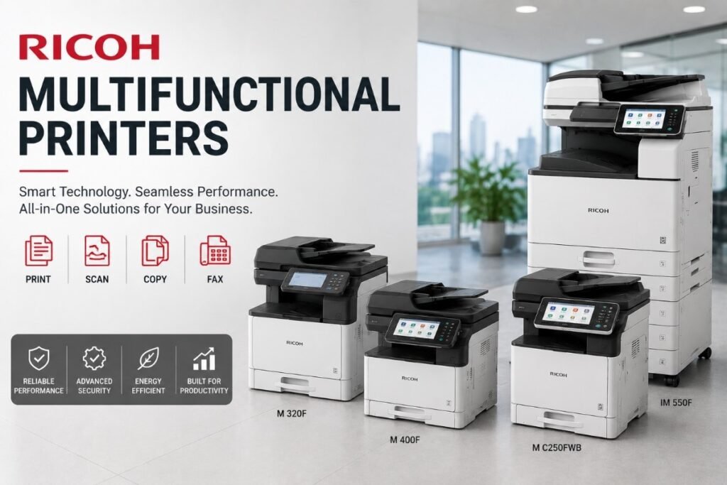 7 Best Ricoh Multifunctional Printers in Qatar – Genuine MFPs